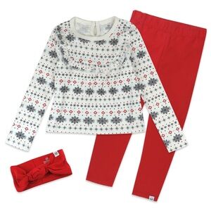 Honest baby 3 piece holiday outfit